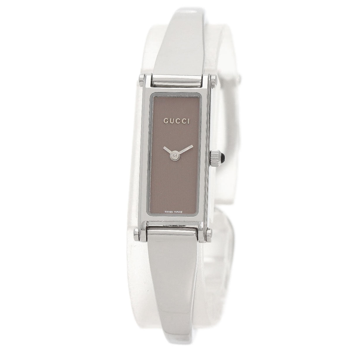 GUCCI Square face Watches 1500L Stainless Steel/Stainless Steel Ladies