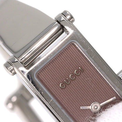 GUCCI Square face Watches 1500L Stainless Steel/Stainless Steel Ladies