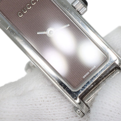 GUCCI Square face Watches 1500L Stainless Steel/Stainless Steel Ladies