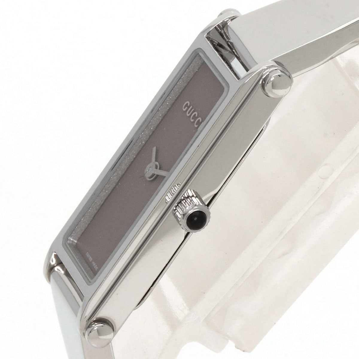 GUCCI Square face Watches 1500L Stainless Steel/Stainless Steel Ladies