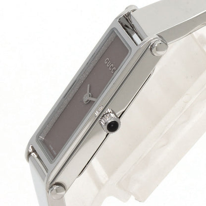 GUCCI Square face Watches 1500L Stainless Steel/Stainless Steel Ladies