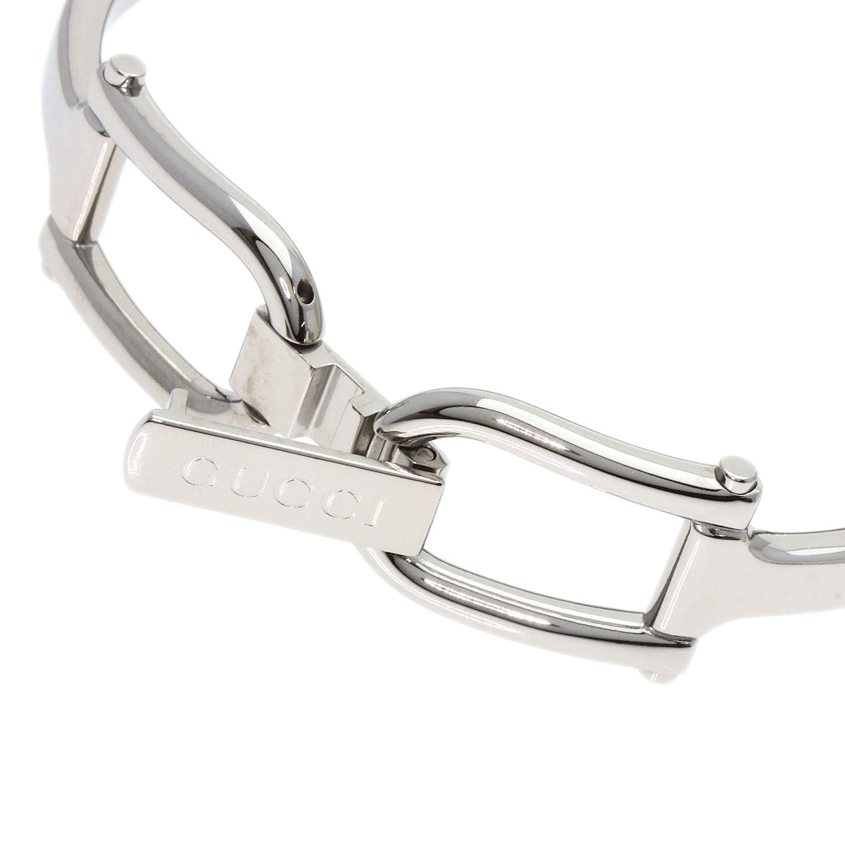 GUCCI Square face Watches 1500L Stainless Steel/Stainless Steel Ladies