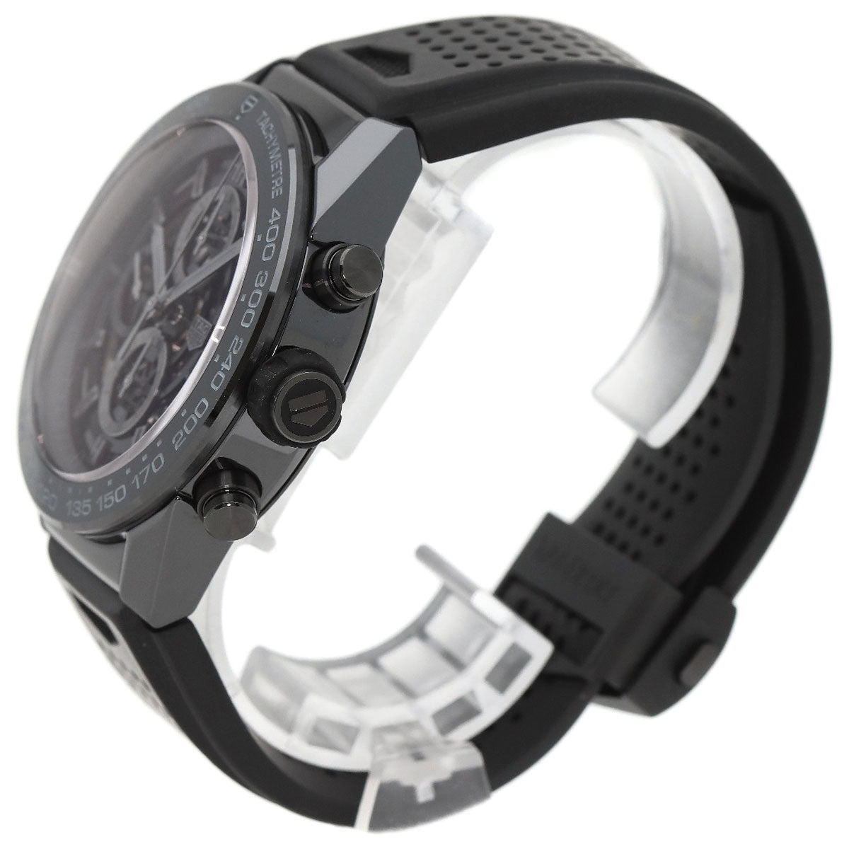 TAG HEUER Carrera Caliber Heuer 01 Watches CAR2A90 Ceramic/Rubber mens