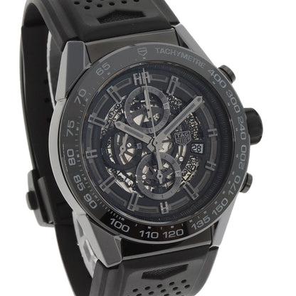 TAG HEUER Carrera Caliber Heuer 01 Watches CAR2A90 Ceramic/Rubber mens