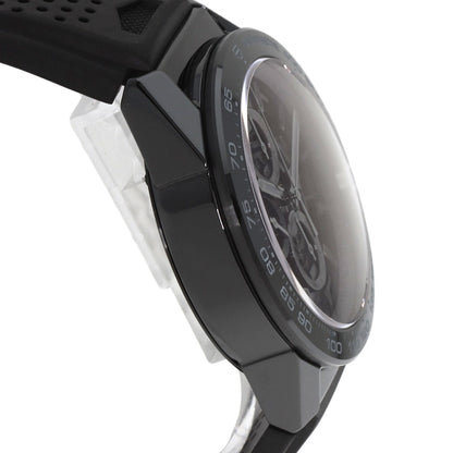 TAG HEUER Carrera Caliber Heuer 01 Watches CAR2A90 Ceramic/Rubber mens