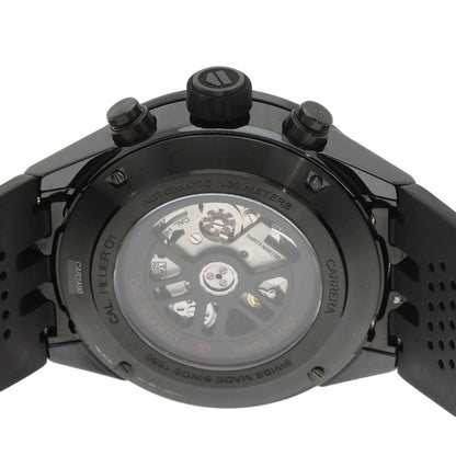 TAG HEUER Carrera Caliber Heuer 01 Watches CAR2A90 Ceramic/Rubber mens