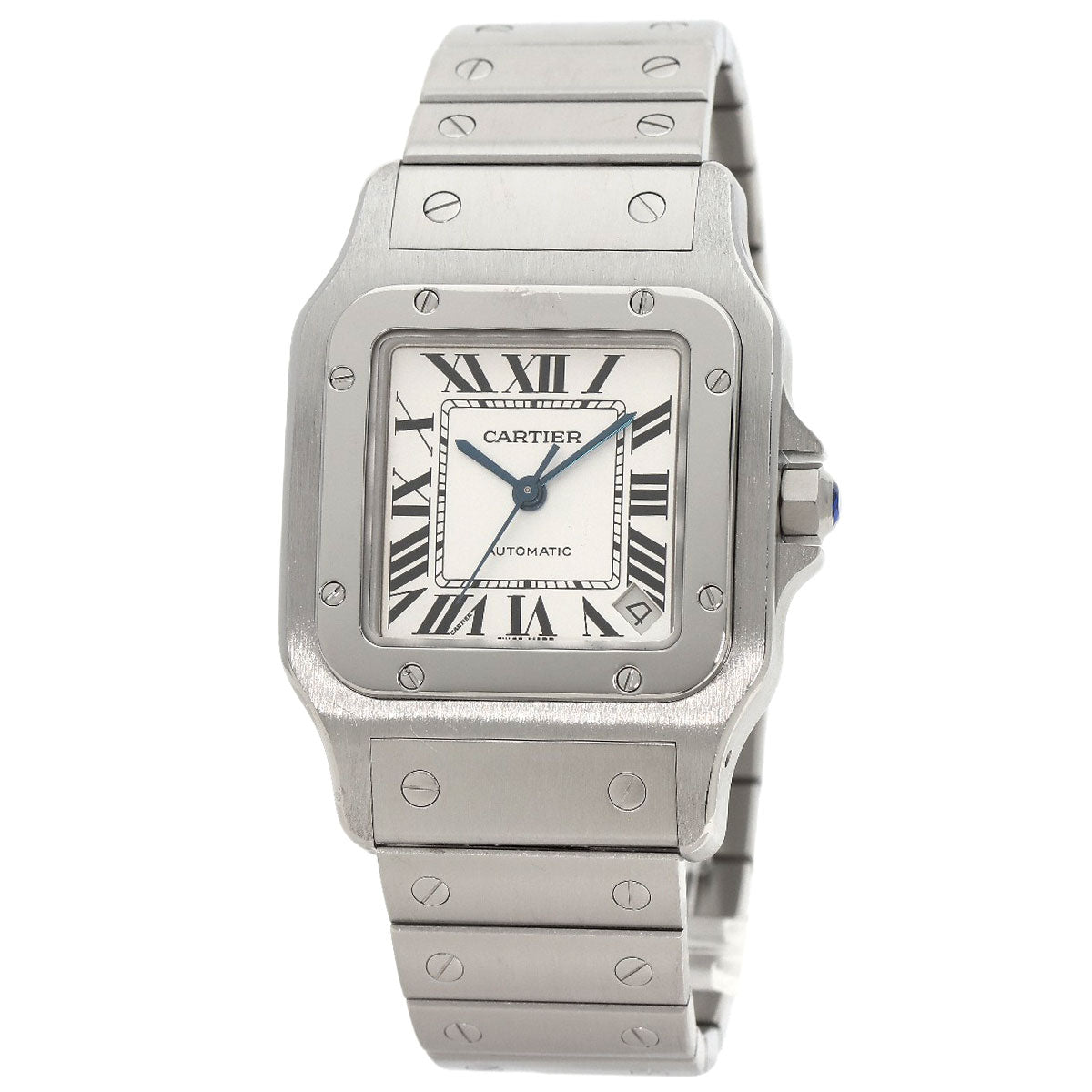 CARTIER Santos Galve XL Watches W20098D6 Stainless Steel/Stainless Steel mens