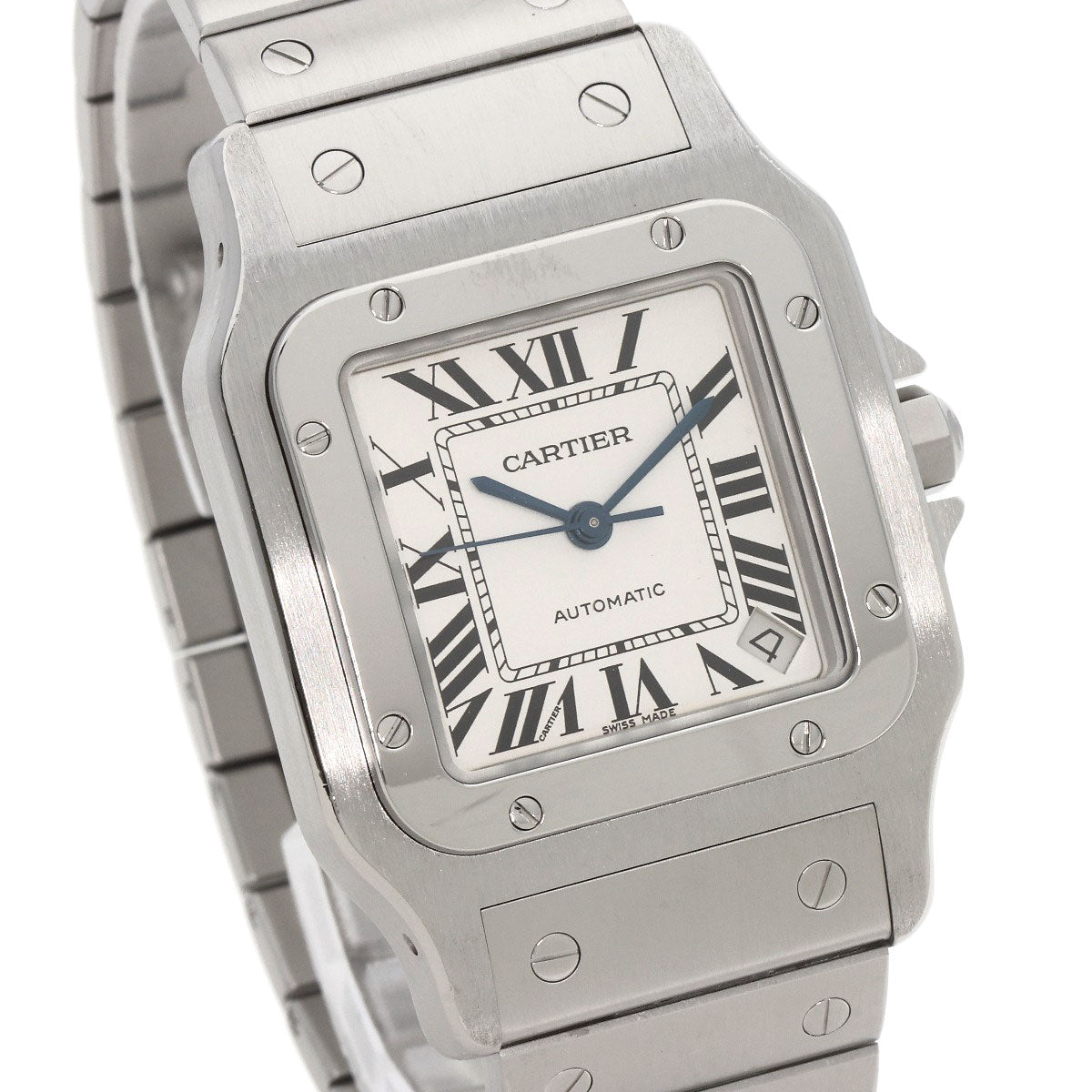 CARTIER Santos Galve XL Watches W20098D6 Stainless Steel/Stainless Steel mens