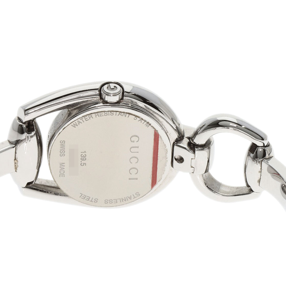 GUCCI Horsebit Watches 139.5 Stainless Steel/Stainless Steel Ladies