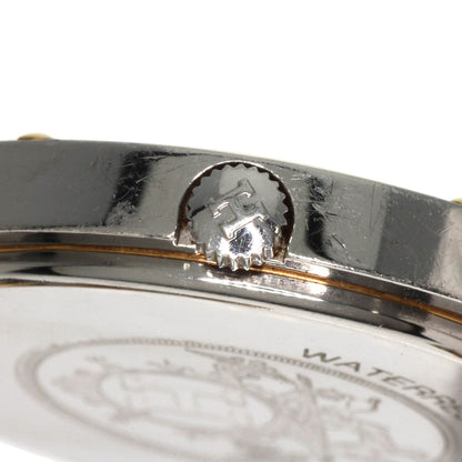 HERMES Clipper Old Belt Watches Stainless Steel/SSxGP mens