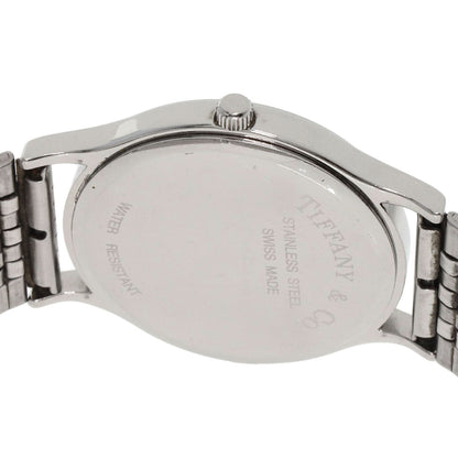 TIFFANY&Co. Classic 1.3" Watches  Stainless Steel/Stainless Steel mens