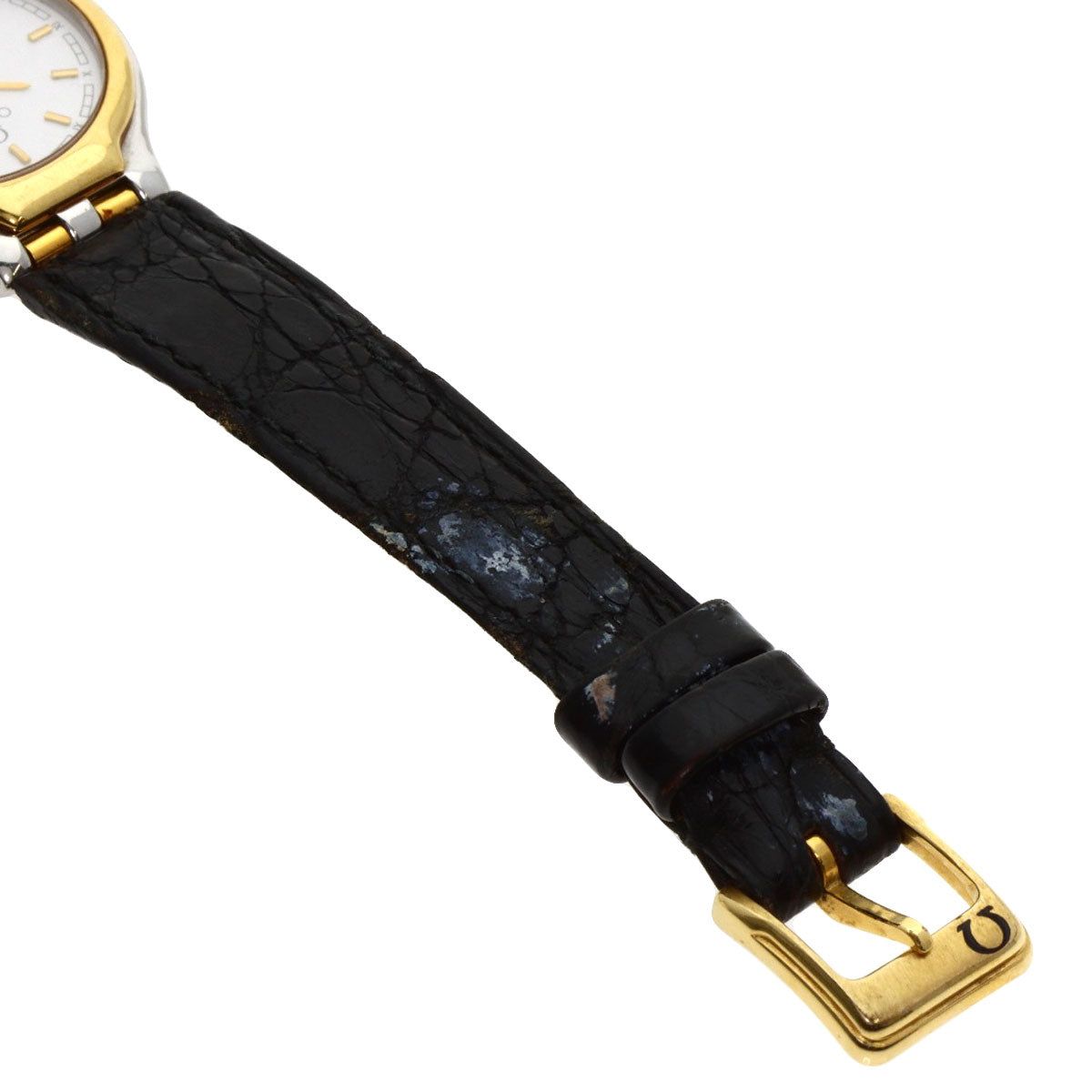 OMEGA De Ville Watches Stainless Steel/Leather Ladies