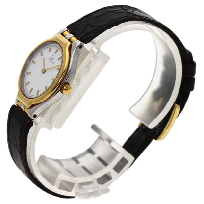 OMEGA De Ville Watches Stainless Steel/Leather Ladies