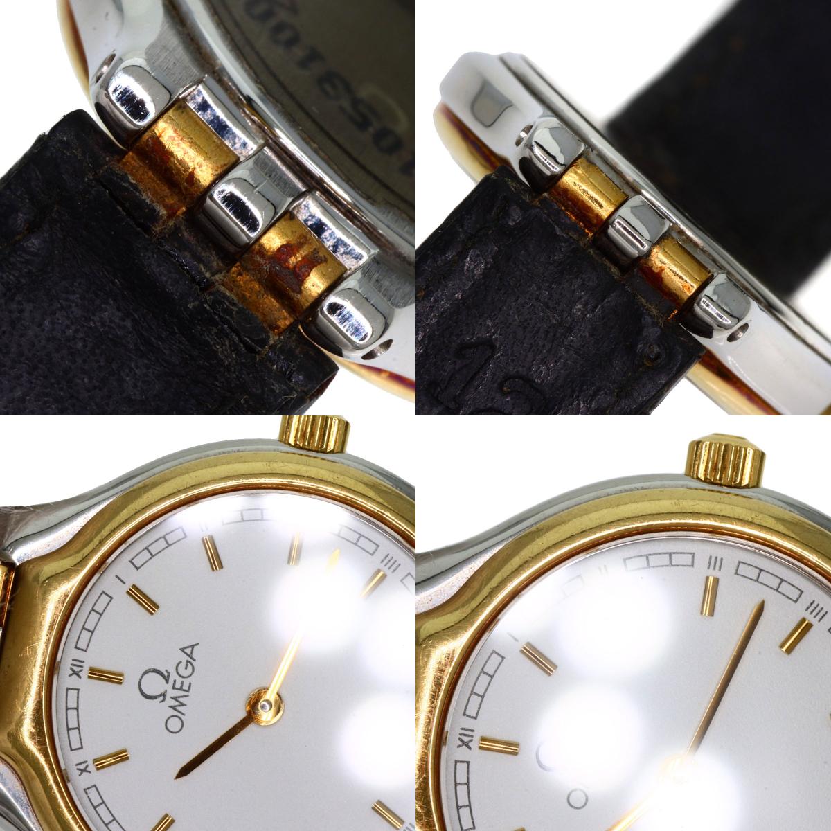 OMEGA De Ville Watches Stainless Steel/Leather Ladies