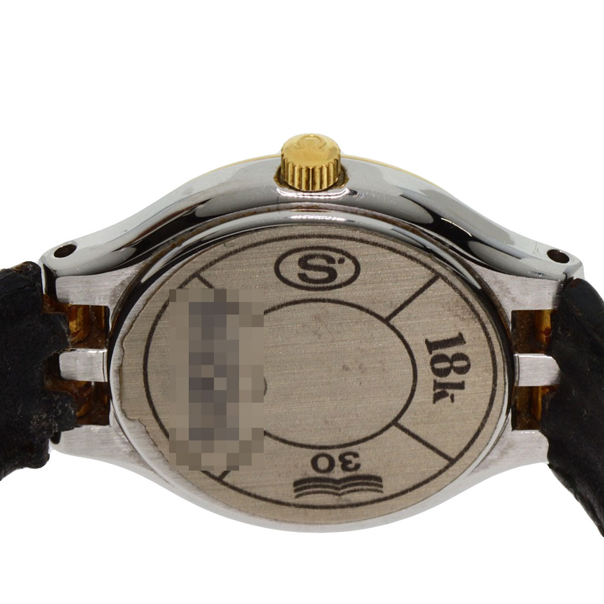 OMEGA De Ville Watches Stainless Steel/Leather Ladies