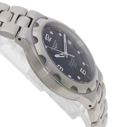 LONGINES Conquest Date Perpetual Calendar Watches L1.636.4 Stainless Steel/Stainless Steel mens