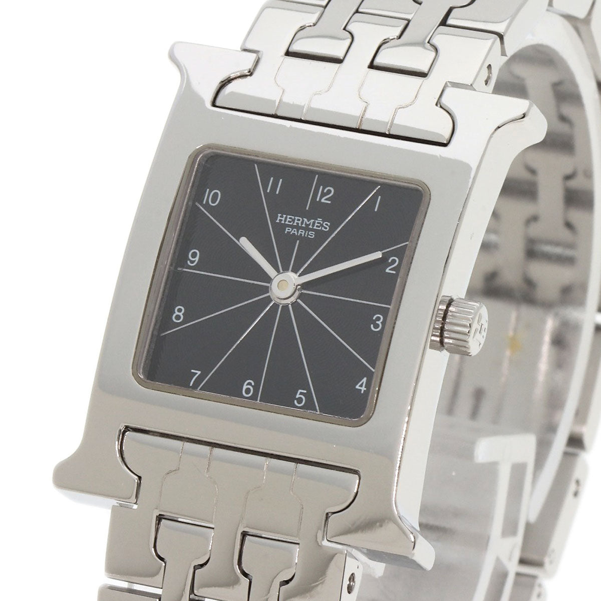 HERMES H watch Watches HH1.210 Stainless Steel/Stainless Steel Ladies