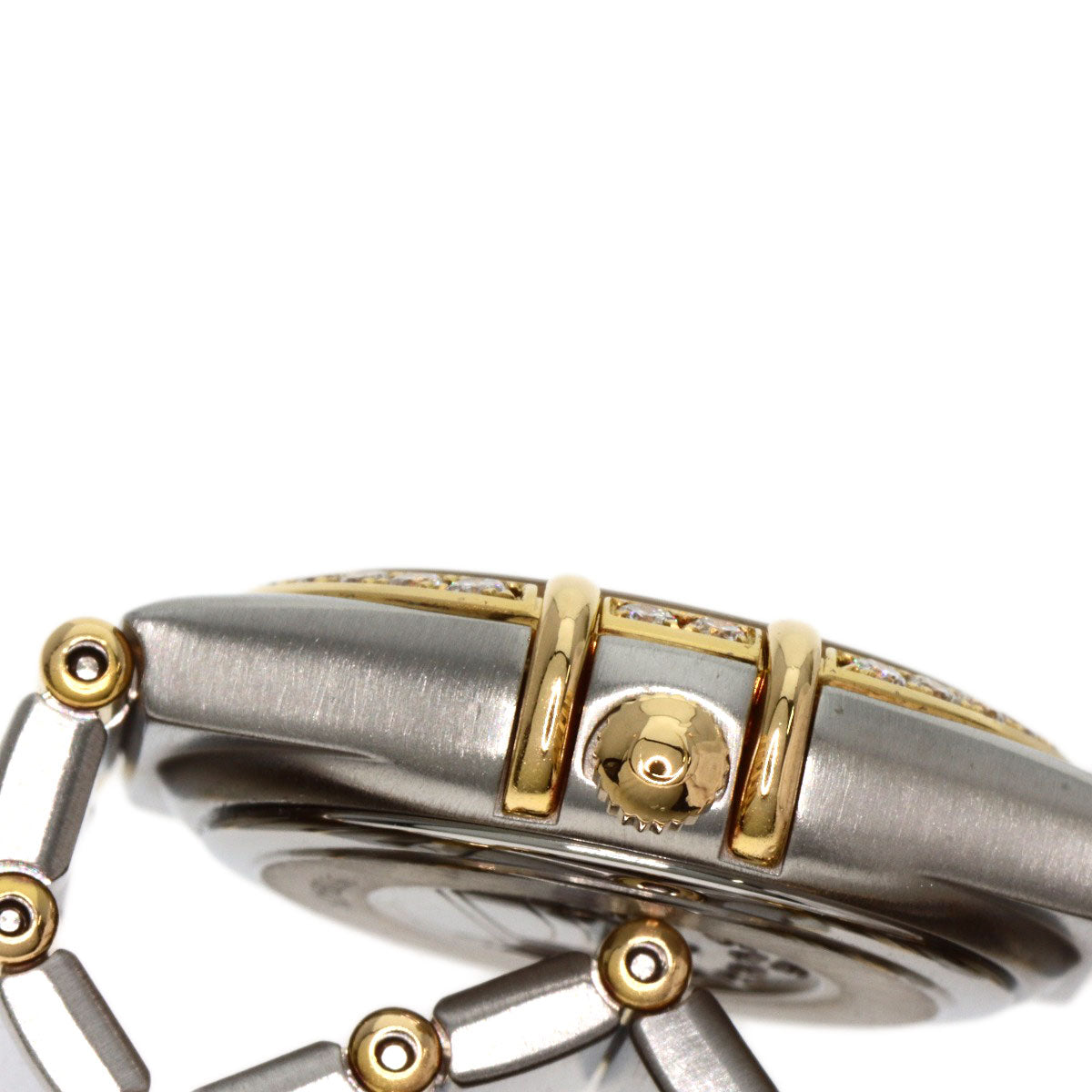 OMEGA Constellation Mini Bezel Diamond Watches 1367.10 Stainless Steel/SSxK18YG Ladies