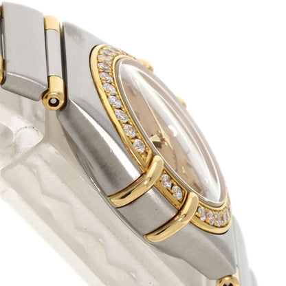 OMEGA Constellation Mini Bezel Diamond Watches 1367.10 Stainless Steel/SSxK18YG Ladies