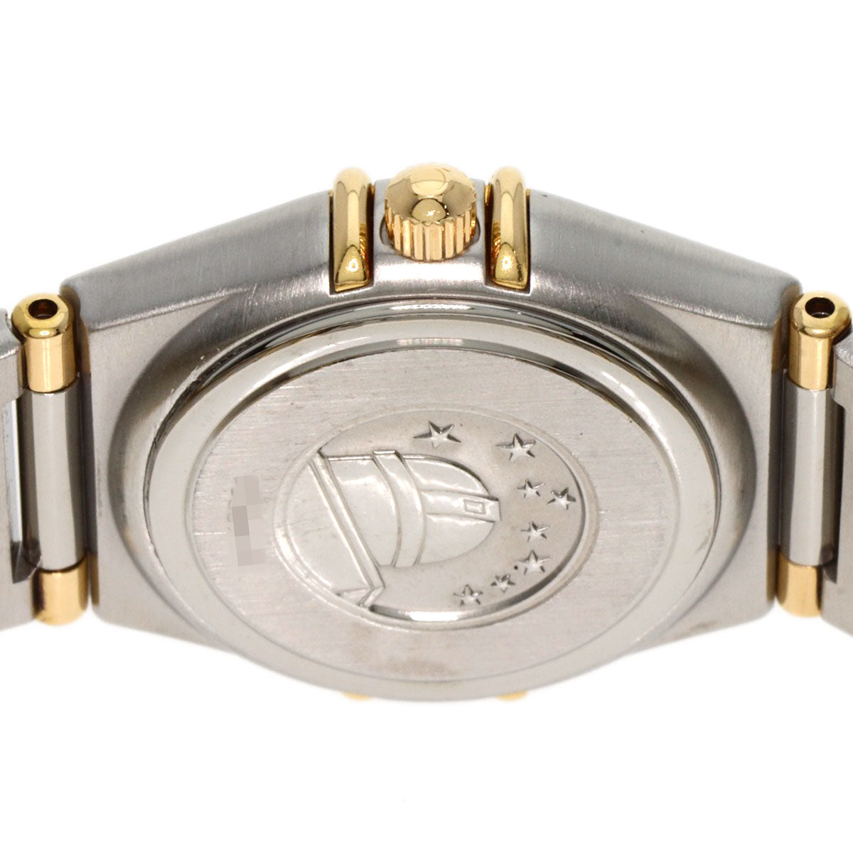 OMEGA Constellation Mini Bezel Diamond Watches 1367.10 Stainless Steel/SSxK18YG Ladies