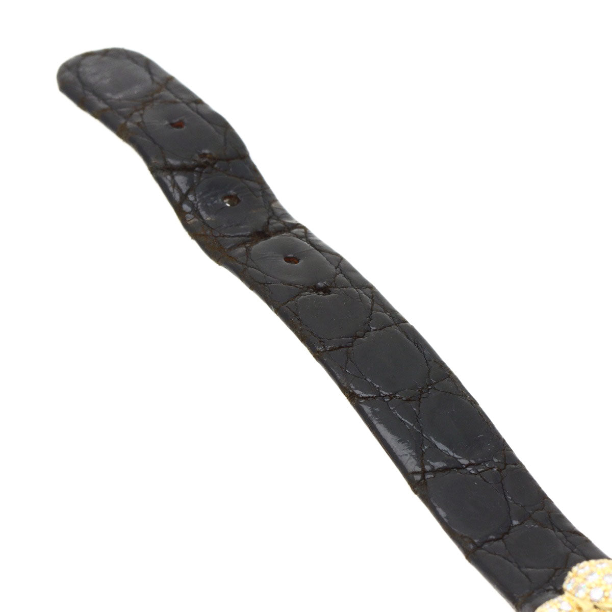 Chopard Kashmir Diamond Maker Complete Watches 43/6031S K18 Yellow Gold/Leather Ladies