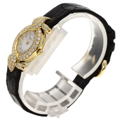 Chopard Kashmir Diamond Maker Complete Watches 43/6031S K18 Yellow Gold/Leather Ladies