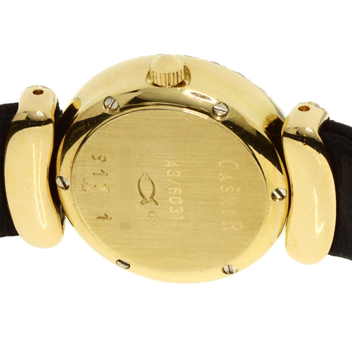 Chopard Kashmir Diamond Maker Complete Watches 43/6031S K18 Yellow Gold/Leather Ladies