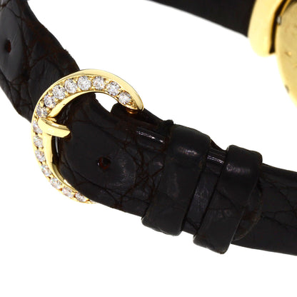 Chopard Kashmir Diamond Maker Complete Watches 43/6031S K18 Yellow Gold/Leather Ladies