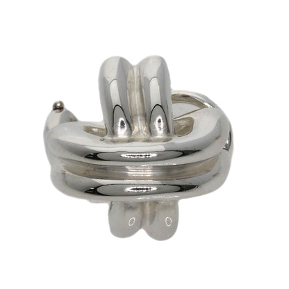 TIFFANY&Co. Signature earring Silver Ladies [Used]