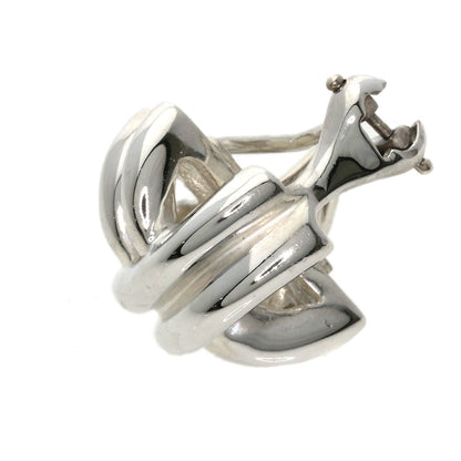 TIFFANY&Co. Signature earring Silver Ladies [Used]