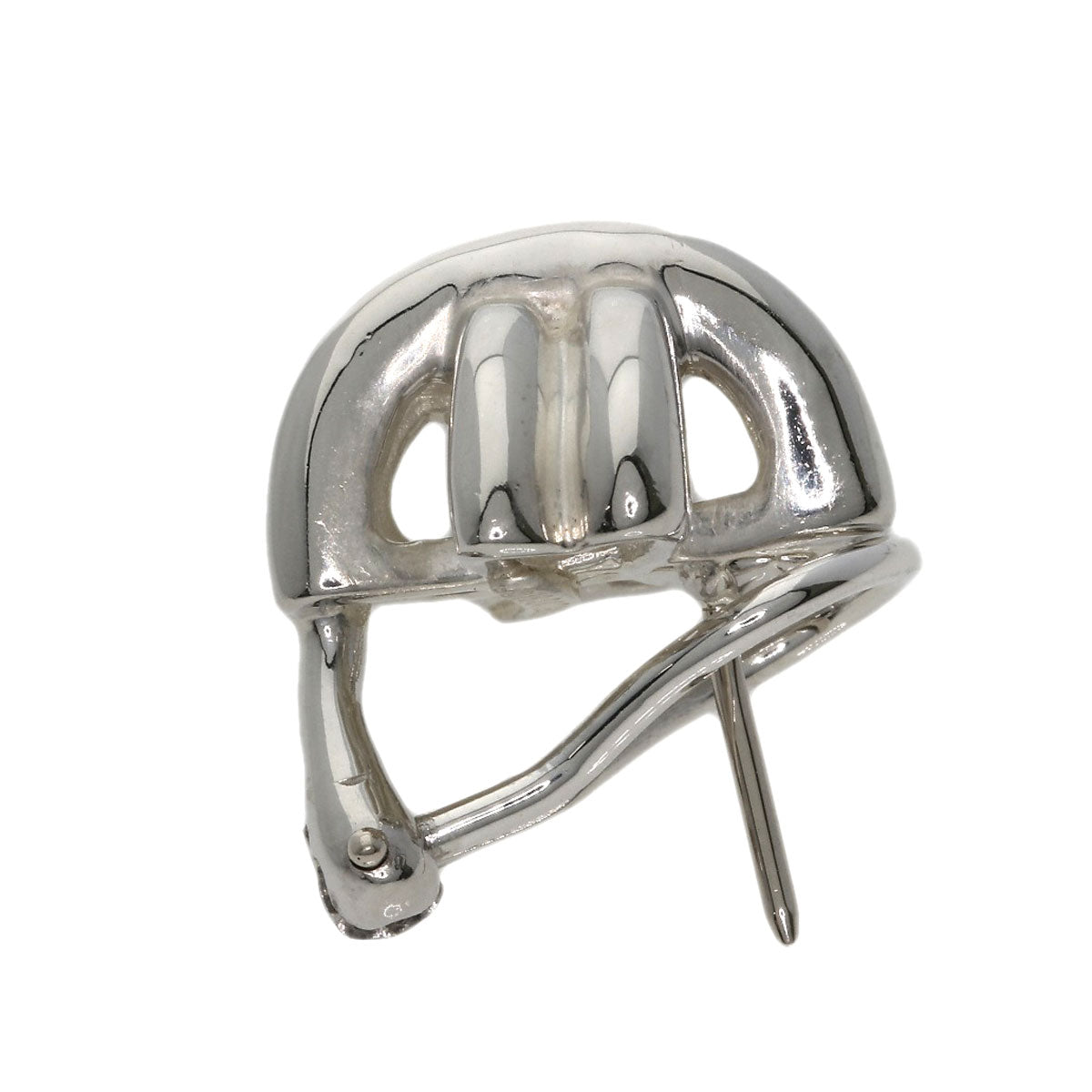 TIFFANY&Co. Signature earring Silver Ladies [Used]