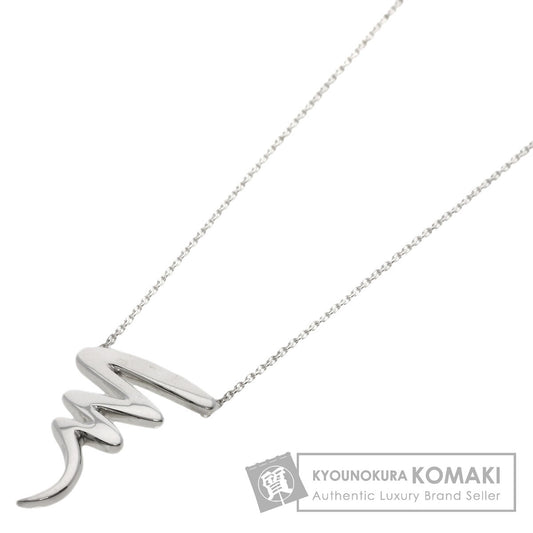 TIFFANY&Co. Scribble Necklace Silver Ladies [Used]