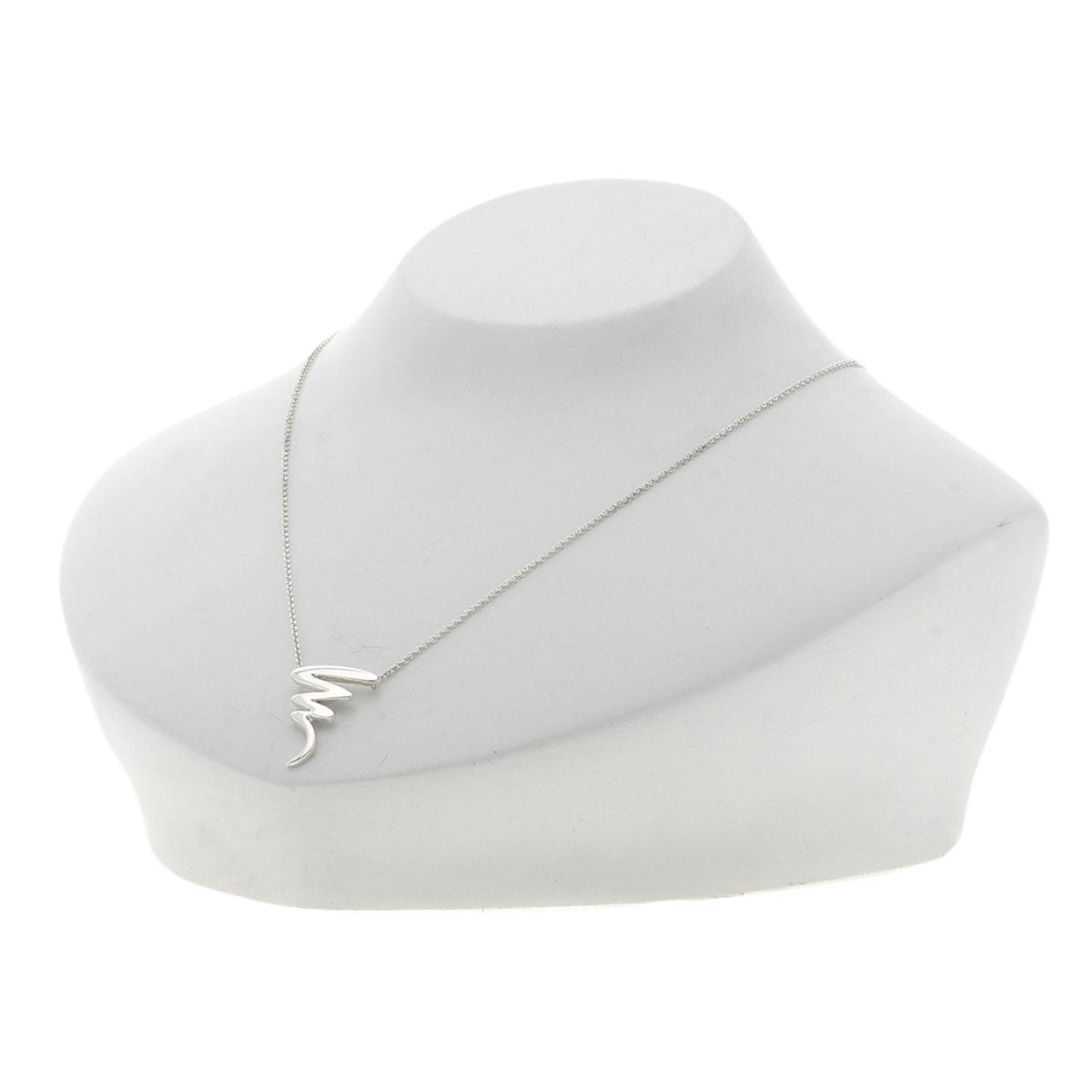 TIFFANY&Co. Scribble Necklace Silver Ladies [Used]