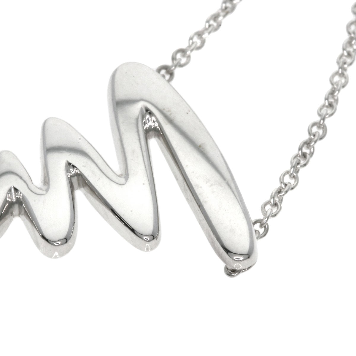 TIFFANY&Co. Scribble Necklace Silver Ladies [Used]