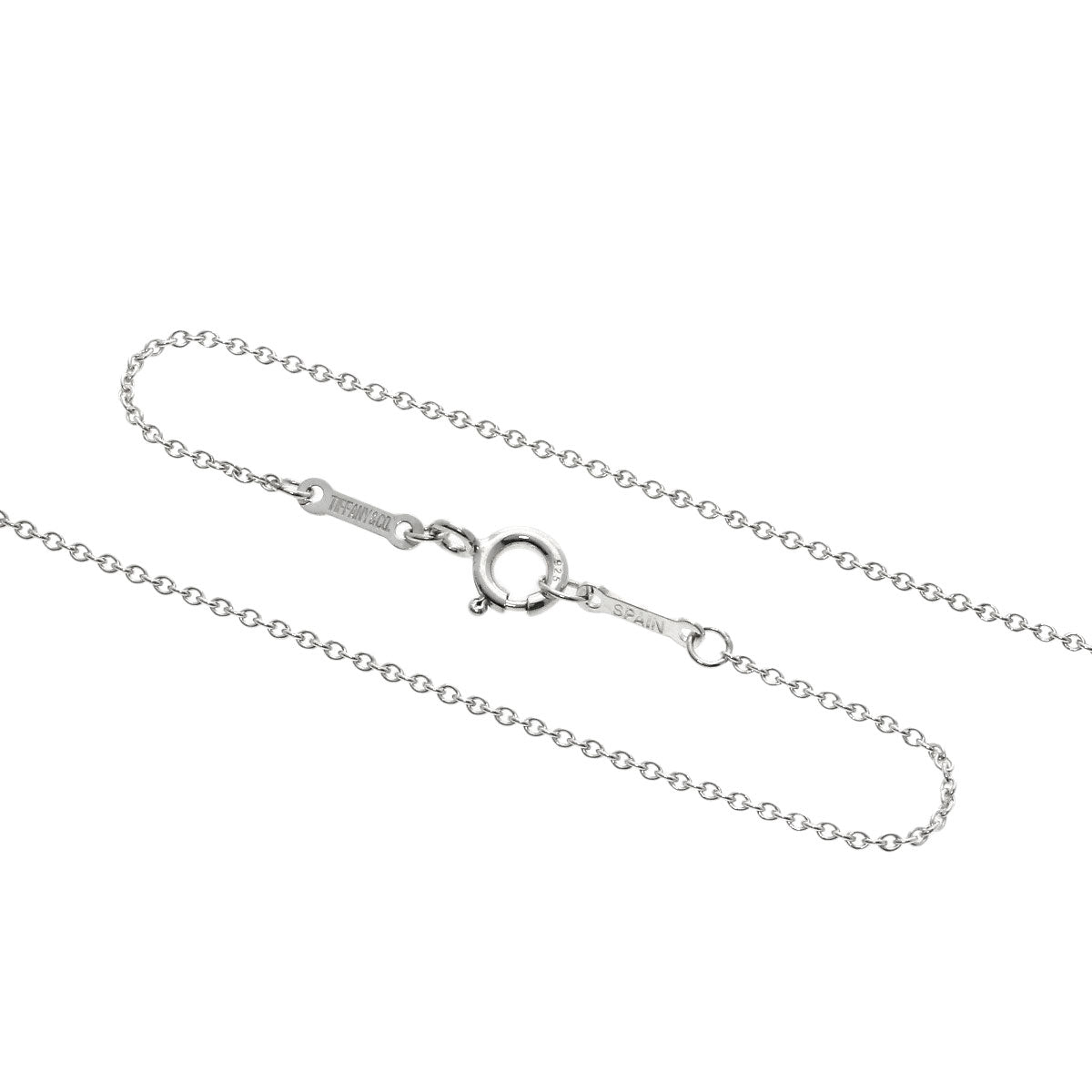 TIFFANY&Co.   Initial H Necklace  Silver Ladies [Used]