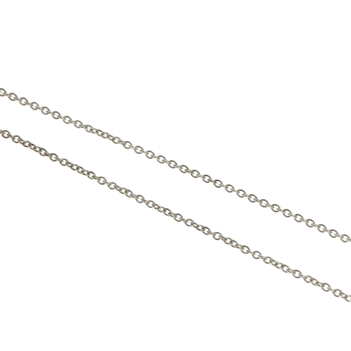 TIFFANY&Co. Open heart Necklace Silver Ladies [Used]