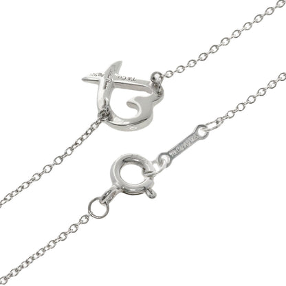 TIFFANY&Co. Loving heart Necklace Silver Ladies [Used]