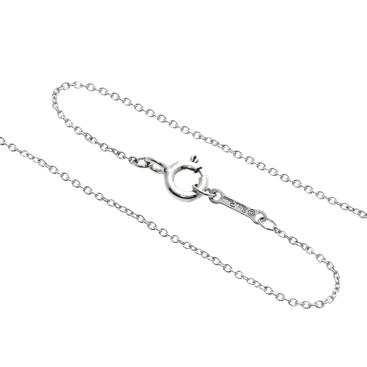 TIFFANY&Co. Loving heart Necklace Silver Ladies [Used]