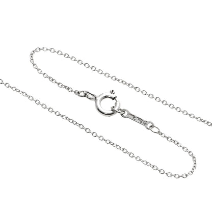 TIFFANY&Co. Loving heart Necklace Silver Ladies [Used]