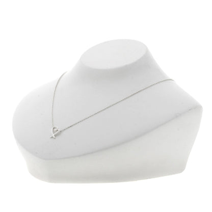 TIFFANY&Co. Loving heart Necklace Silver Ladies [Used]