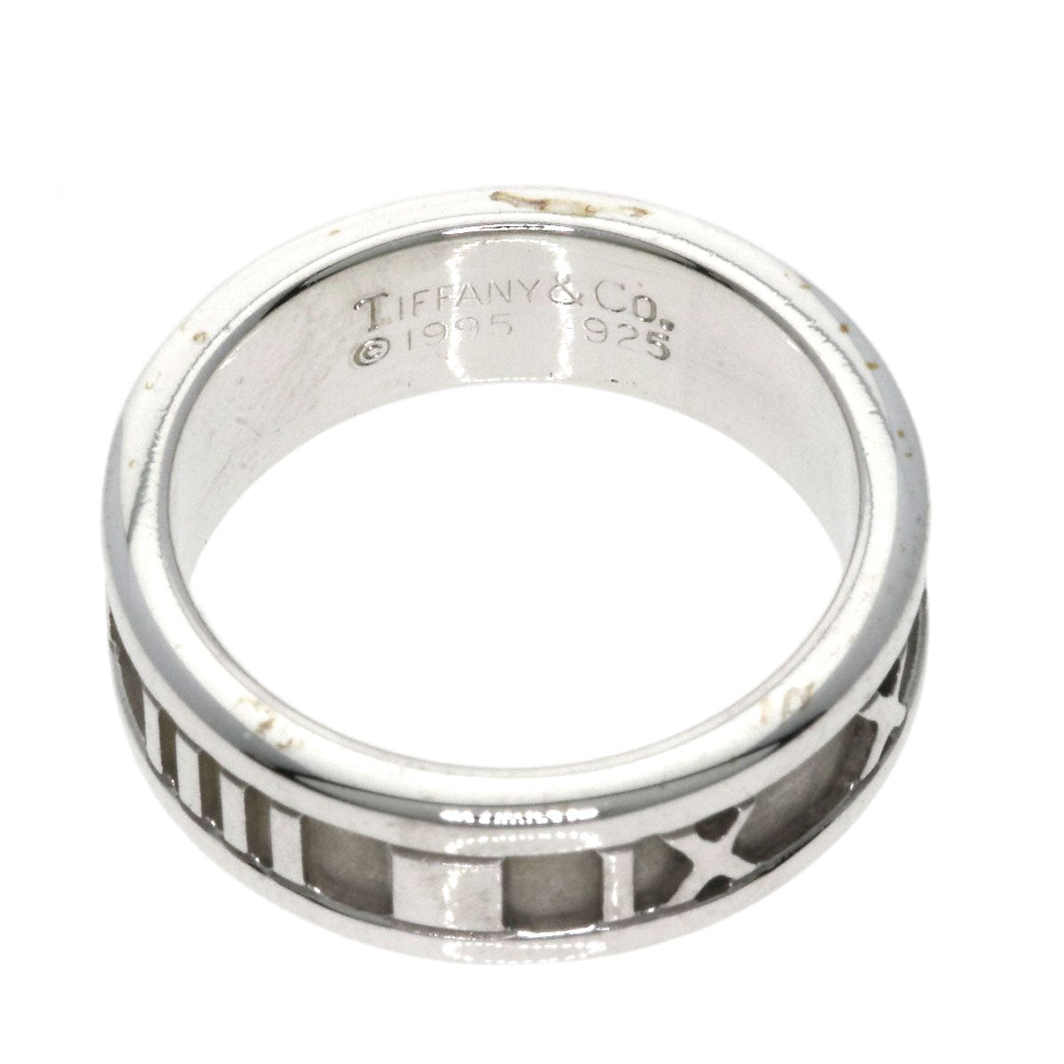TIFFANY&Co. Atlas Ring Silver Ladies [Used]