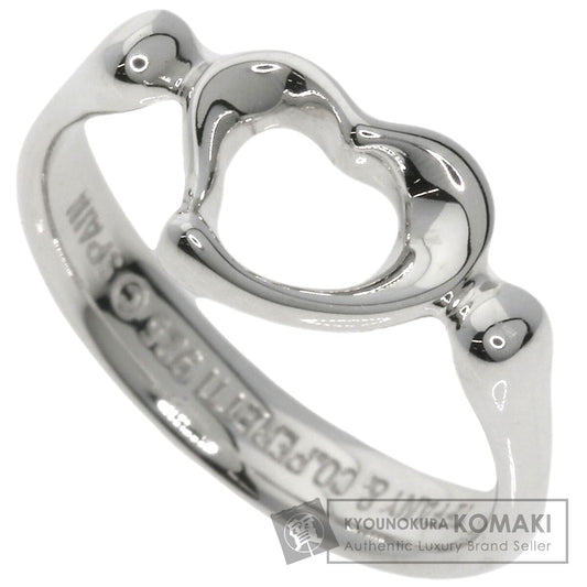 TIFFANY&Co. Open heart Ring Silver Ladies [Used]