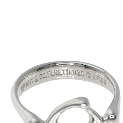 TIFFANY&Co. Open heart Ring Silver Ladies [Used]