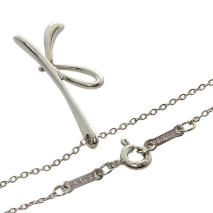 TIFFANY&Co. Initial K Necklace Silver Ladies [Used]