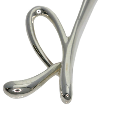 TIFFANY&Co. Initial K Necklace Silver Ladies [Used]