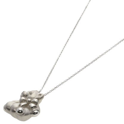 TIFFANY&Co.   Teddy bear Necklace  Silver Ladies [Used]