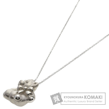 TIFFANY&Co.   Teddy bear Necklace  Silver Ladies [Used]