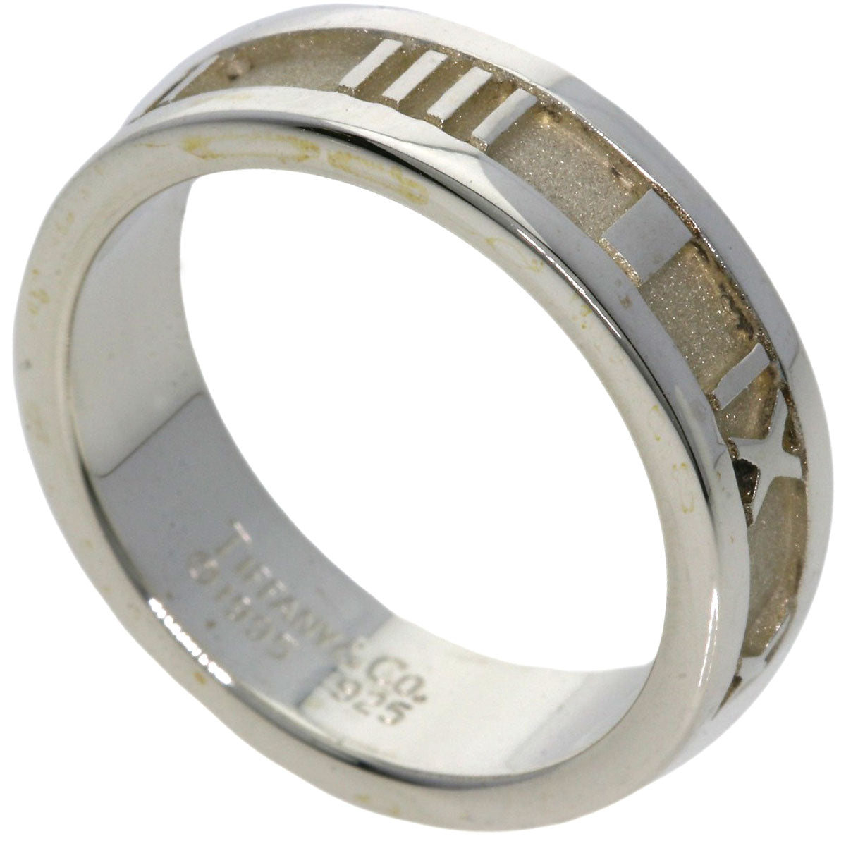 TIFFANY&Co. Atlas Ring Silver Ladies [Used]