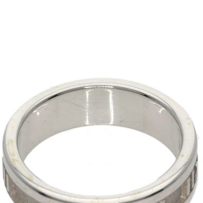 TIFFANY&Co. Atlas Ring Silver Ladies [Used]