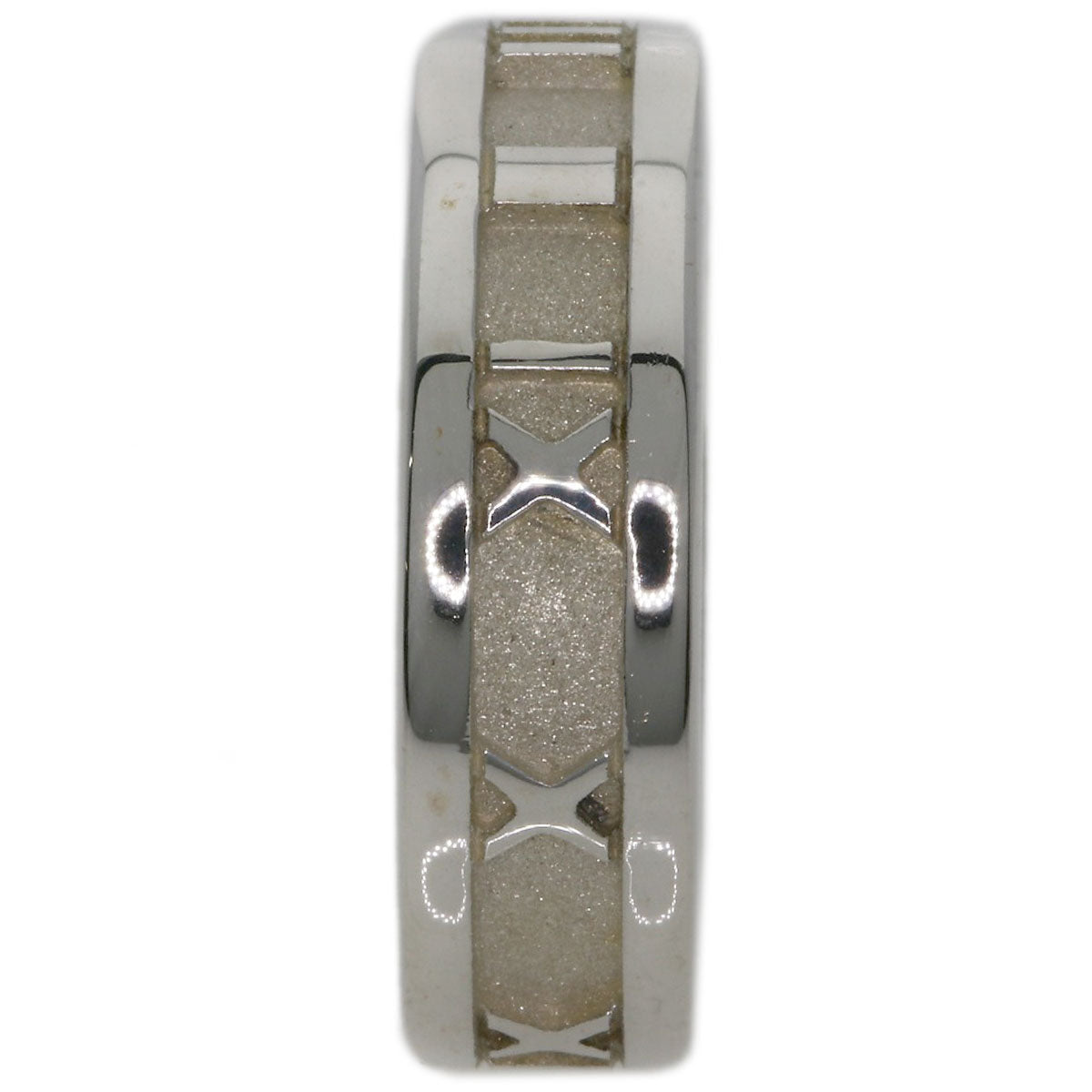 TIFFANY&Co. Atlas Ring Silver Ladies [Used]